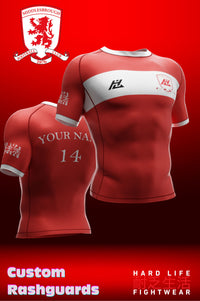 Middlesbrough FC Personalised Rashguard
