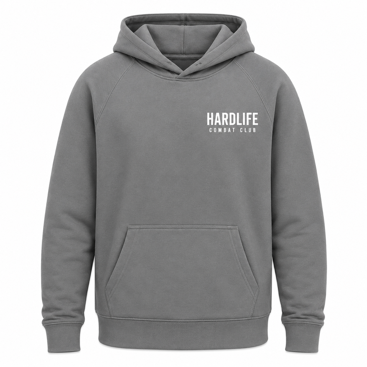 HardLife Combat Club Kids Grey Hoodie