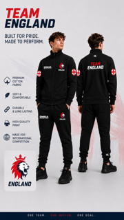 EMMAA IMMAF England Tracksuit Set