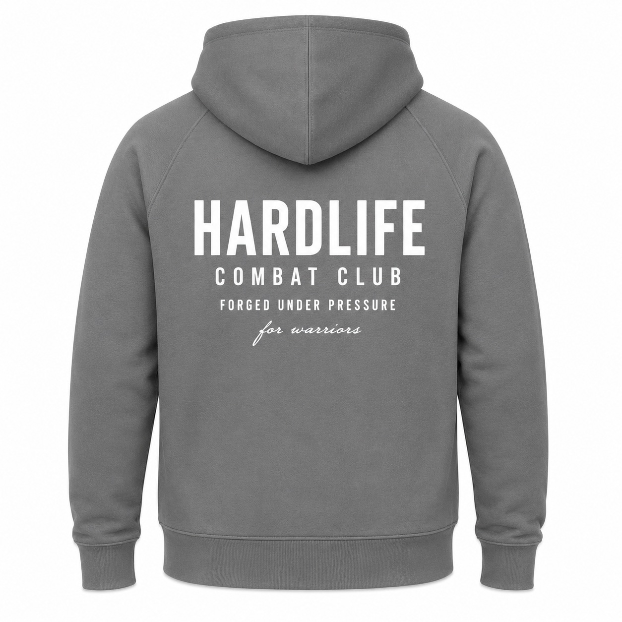 HardLife Combat Club Kids Grey Hoodie