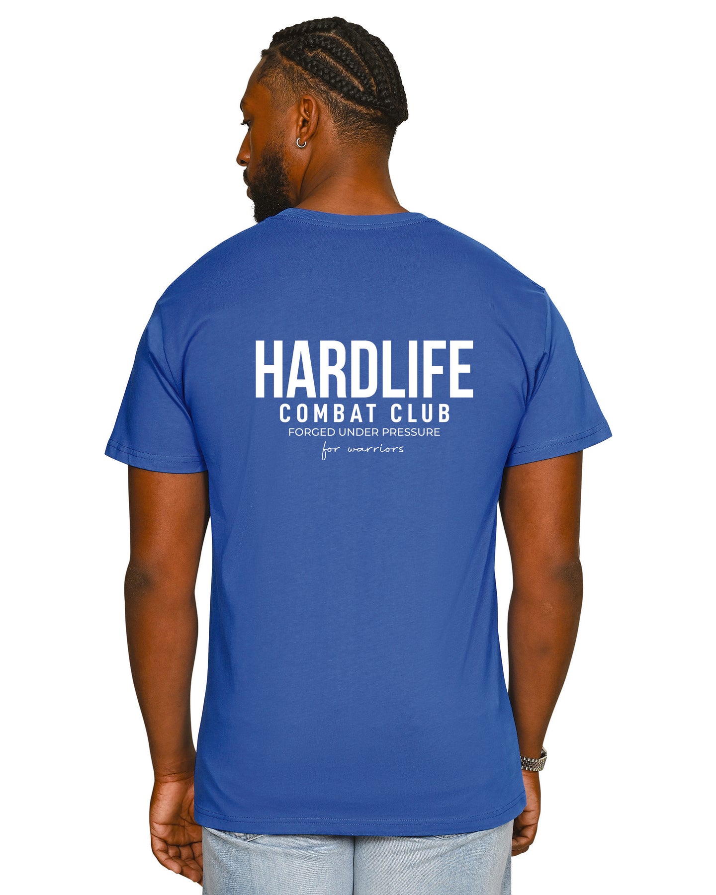 HardLife Combat Club Royal Blue T-Shirt
