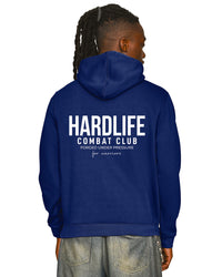 HardLife Combat Club Royal Blue Hoodie