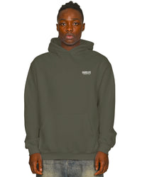 HardLife Combat Club Military Green Hoodie