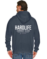 HardLife Combat Club Petrol Blue Hoodie