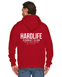 HardLife Combat Club Red Hoodie
