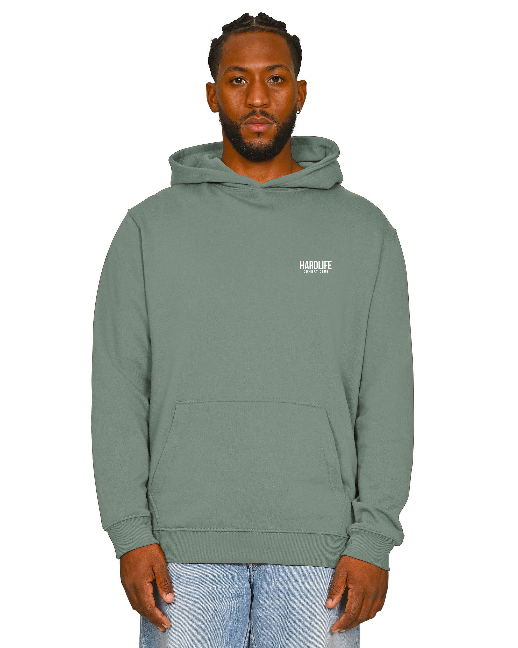 HardLife Combat Club Sage Hoodie