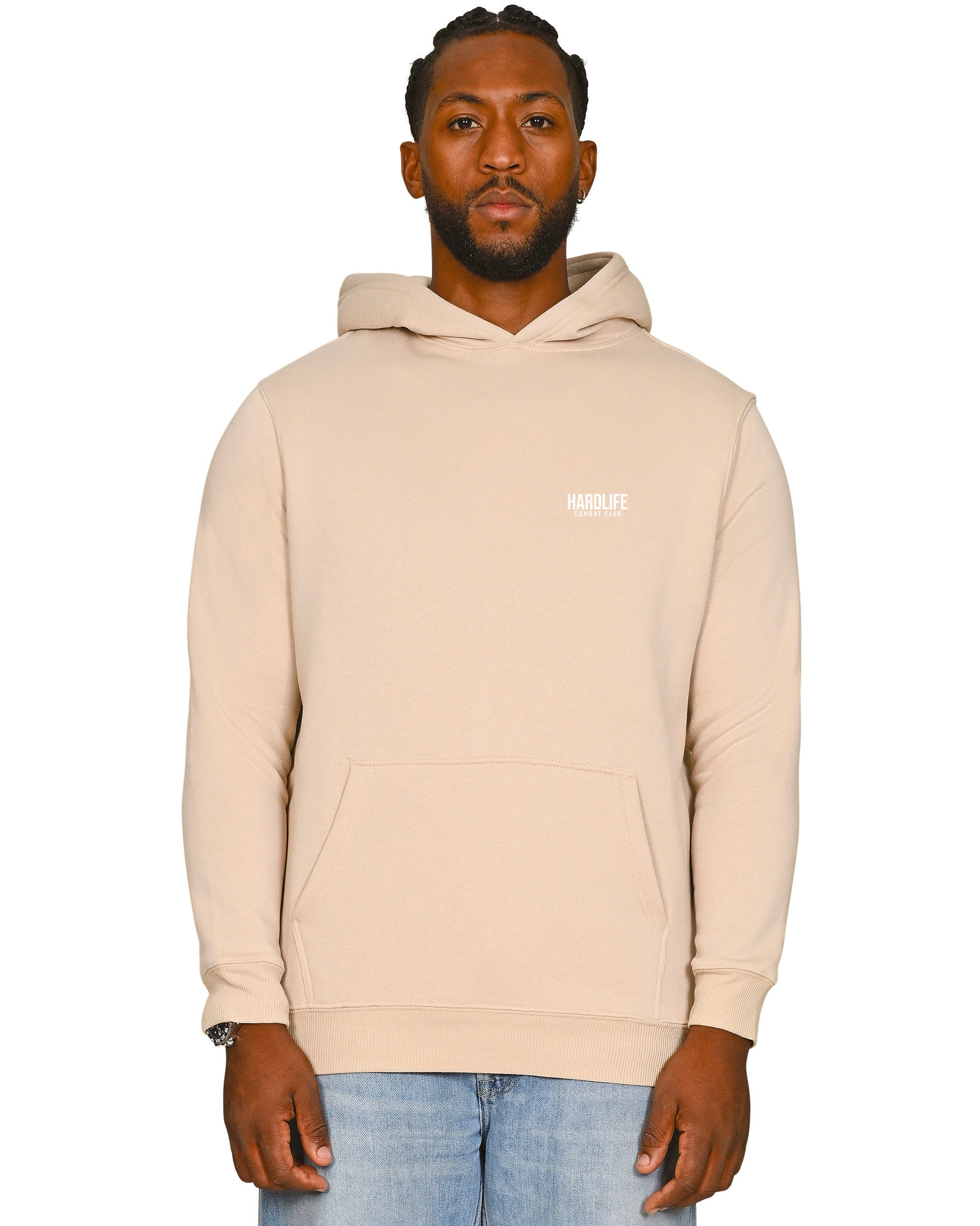 HardLife Combat Club Sand Hoodie