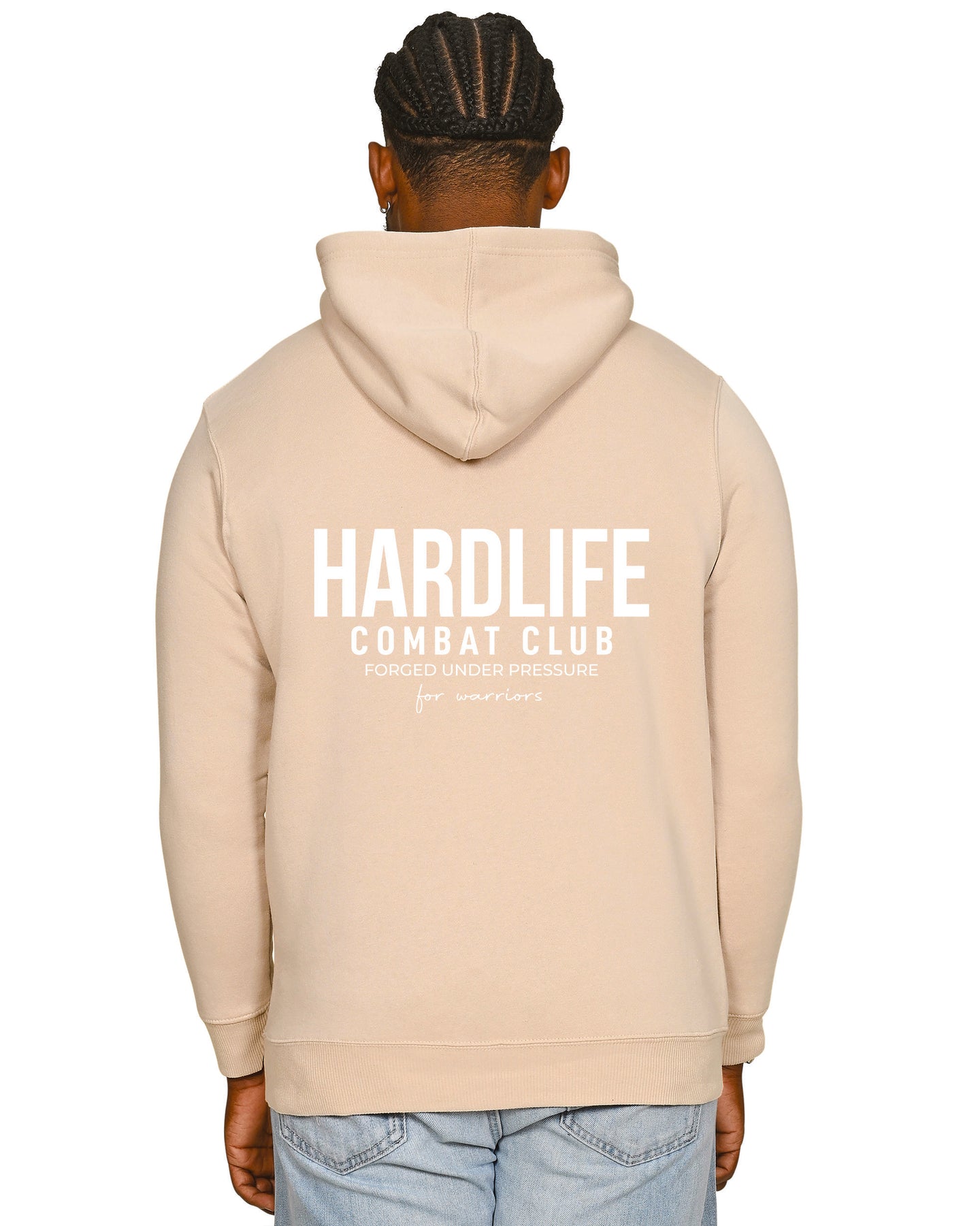 HardLife Combat Club Sand Hoodie