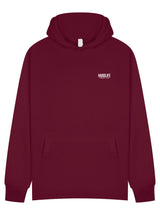 HardLife Combat Club Burgundy Hoodie