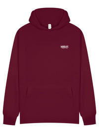 HardLife Combat Club Burgundy Hoodie