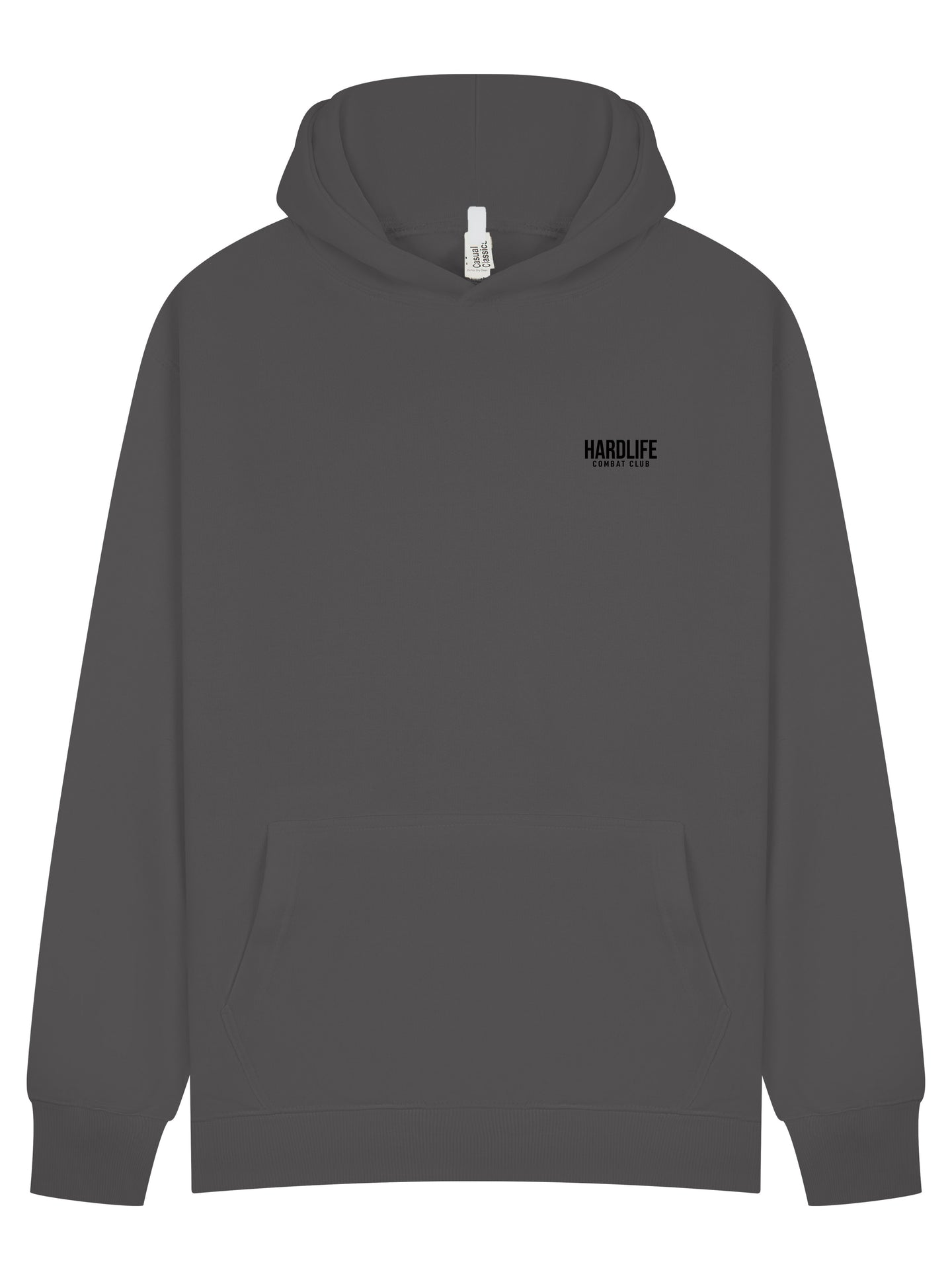 HardLife Combat Club Charcoal Hoodie