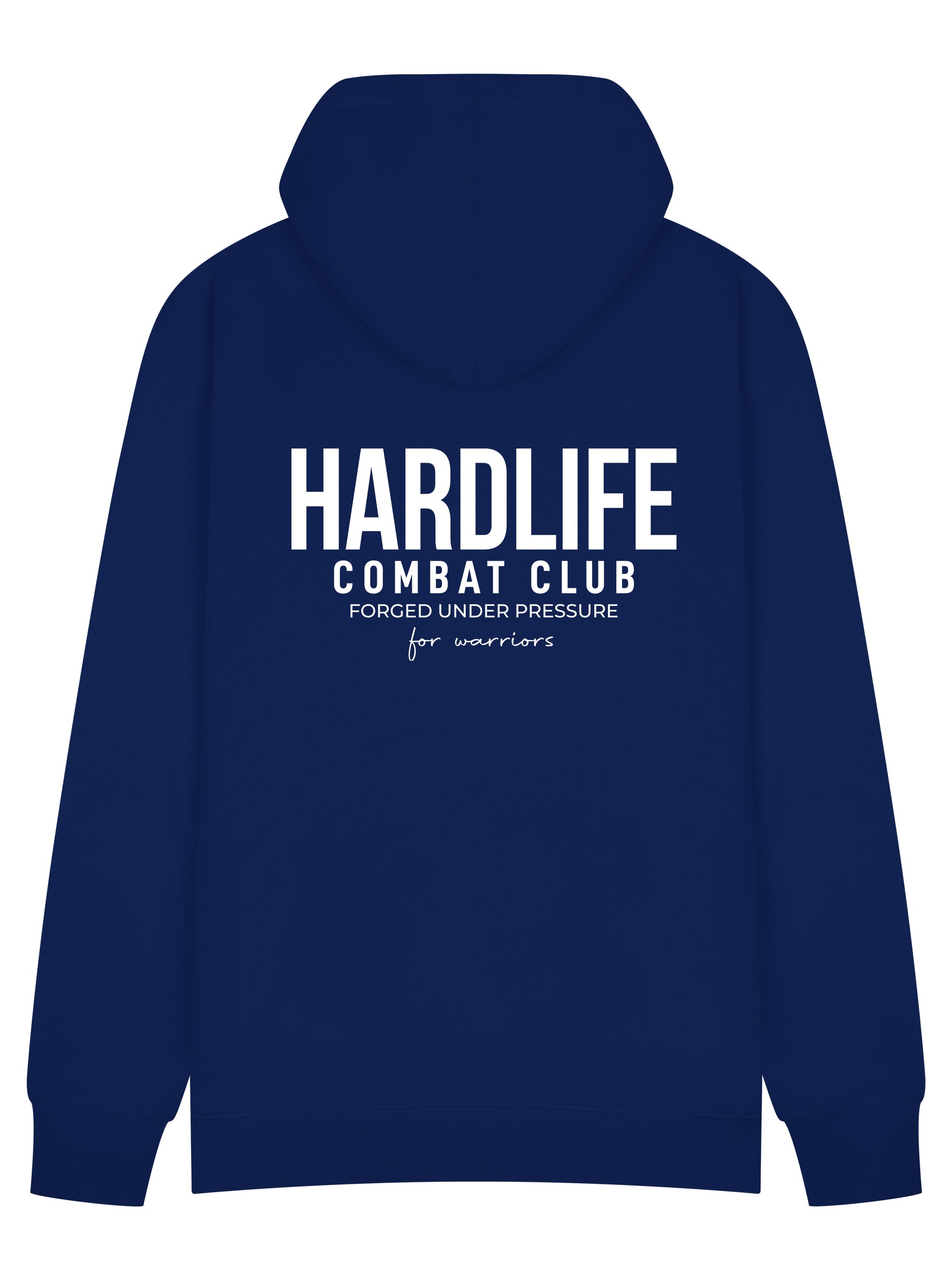 HardLife Combat Club Royal Blue Hoodie