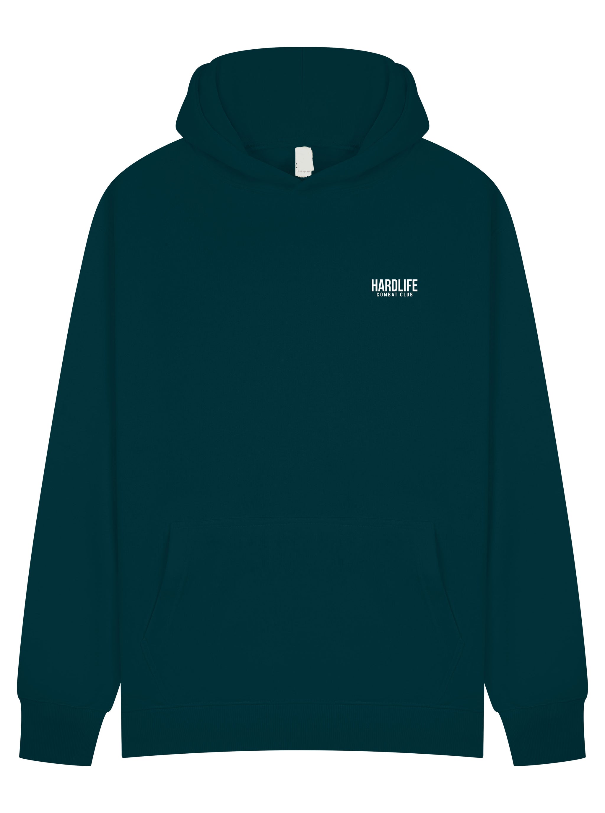 HardLife Combat Club Teal Hoodie