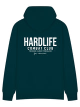 HardLife Combat Club Teal Hoodie