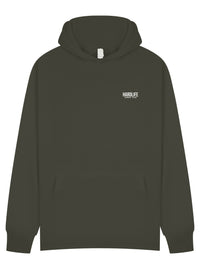 HardLife Combat Club Military Green Hoodie
