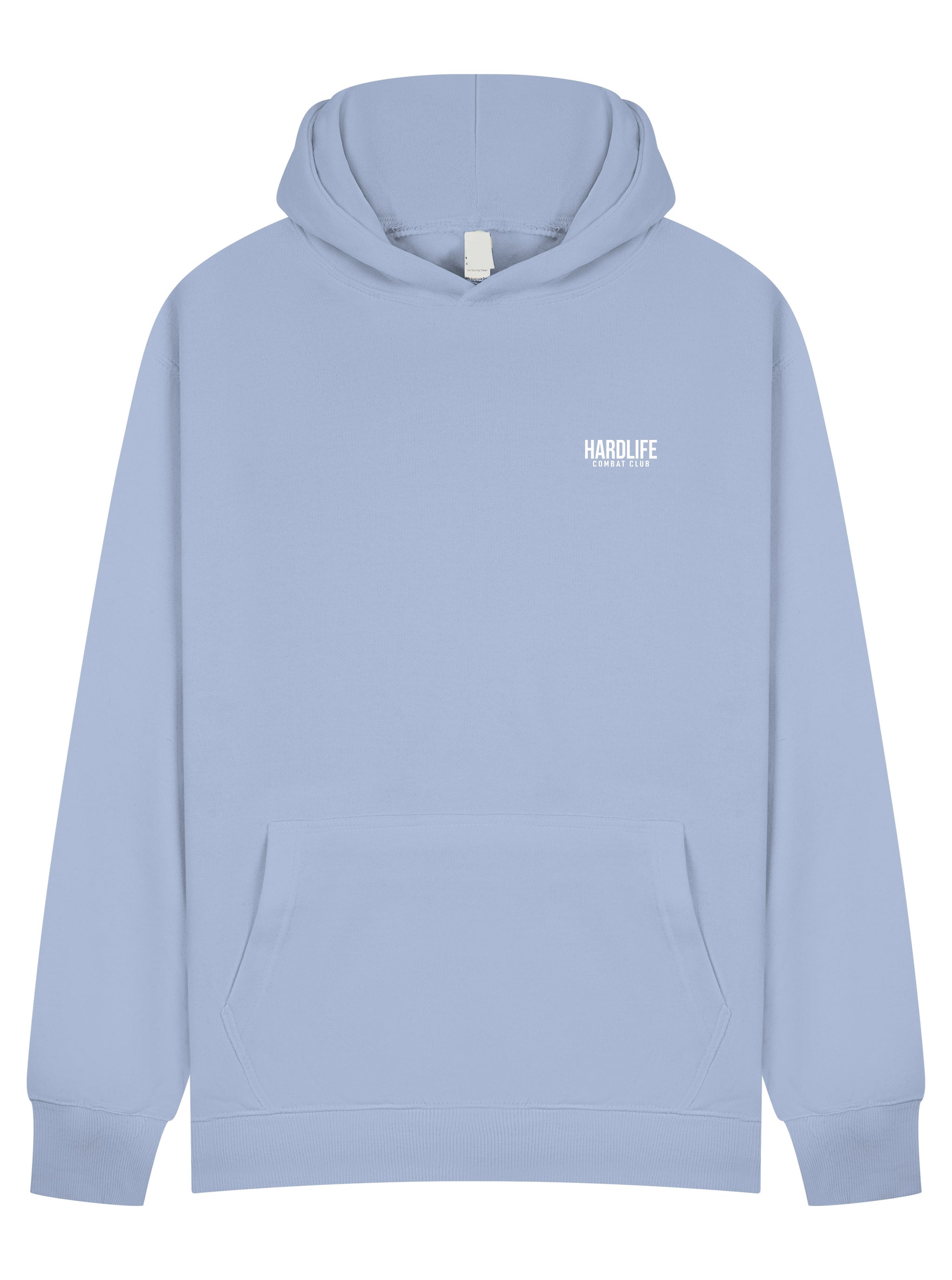 HardLife Combat Club Light Blue Hoodie