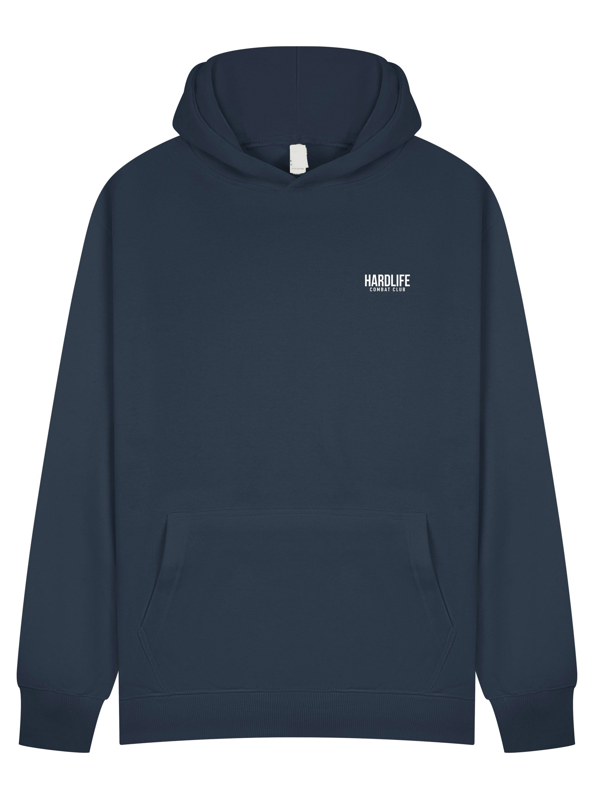 HardLife Combat Club Petrol Blue Hoodie