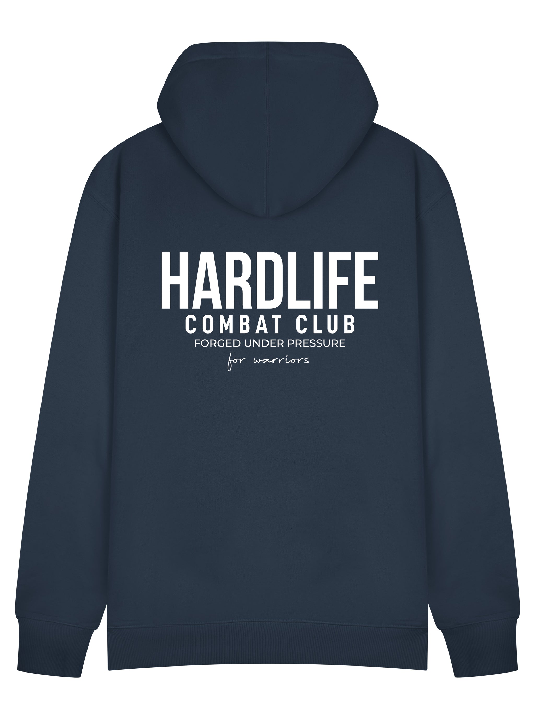 HardLife Combat Club Petrol Blue Hoodie