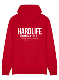 HardLife Combat Club Red Hoodie