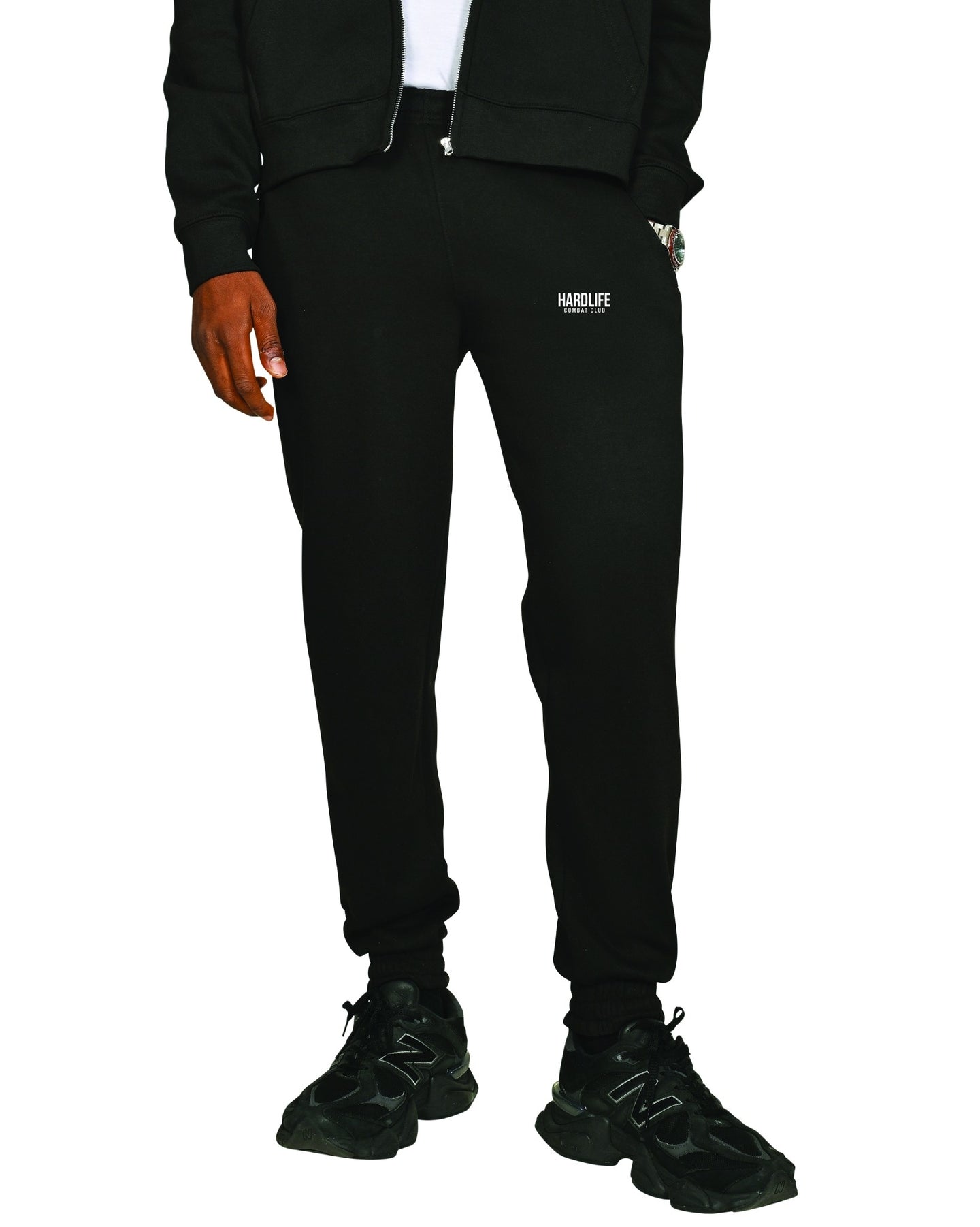 HardLife Combat Club Black Sweatpants