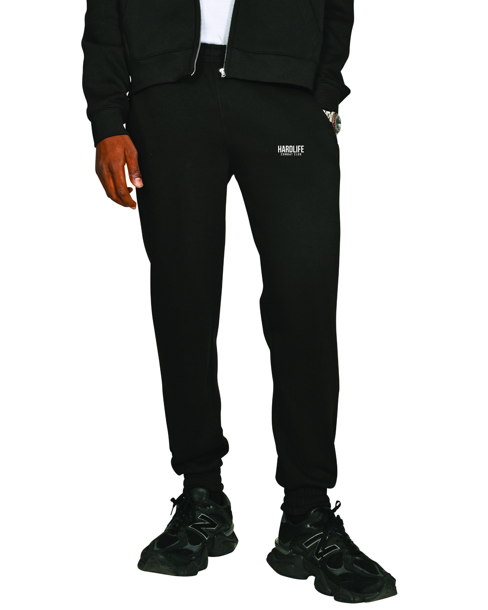 HardLife Combat Club Black Sweatpants