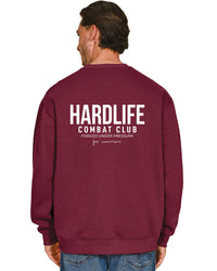 HardLife Combat Club Burgundy Sweatshirt