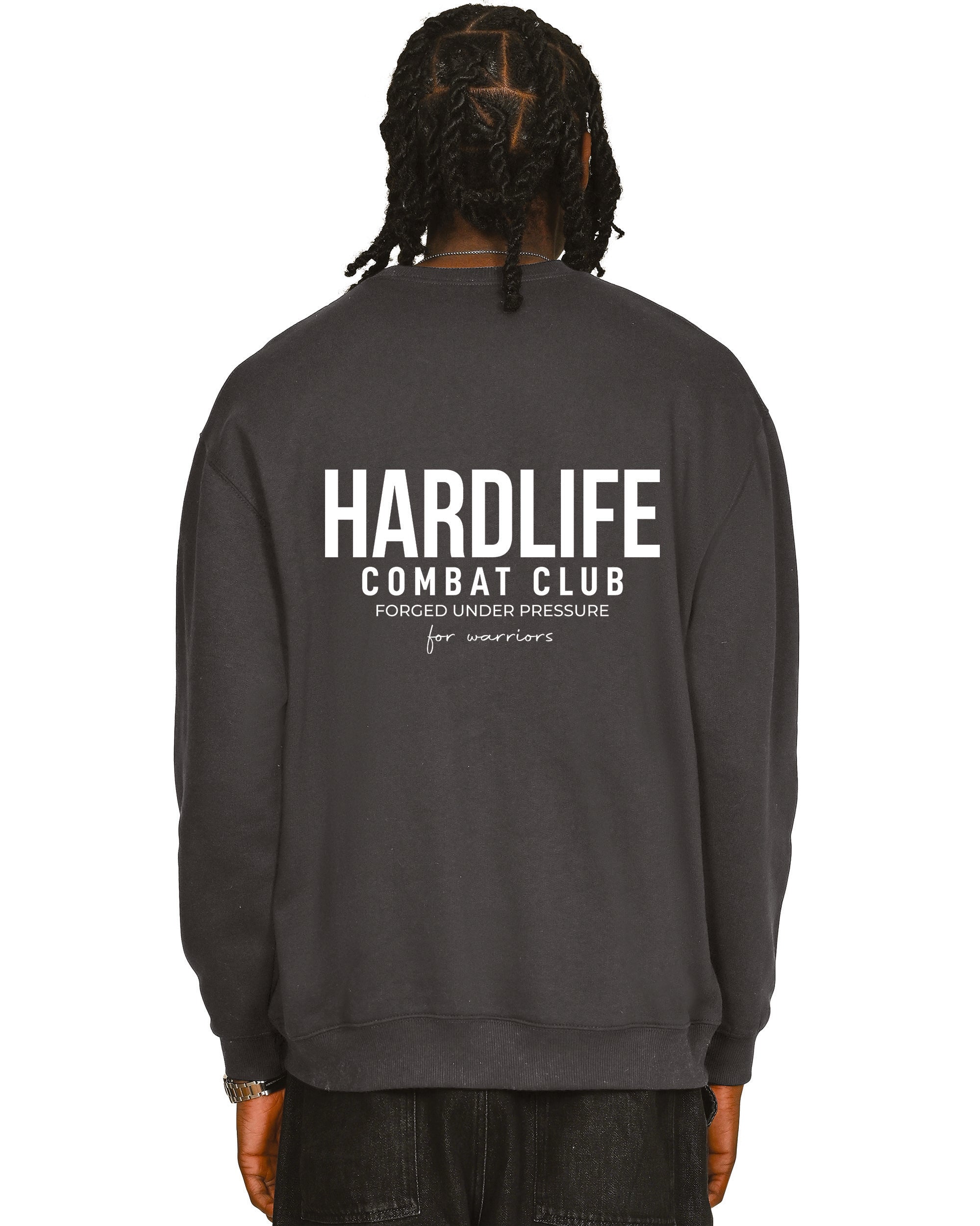 HardLife Combat Club Charcoal Sweatshirt