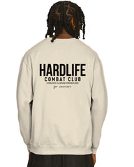 HardLife Combat Club Ecru Sweatshirt