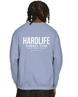 HardLife Combat Club Light Blue Sweatshirt