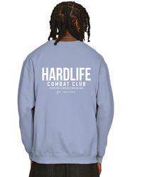 HardLife Combat Club Light Blue Sweatshirt