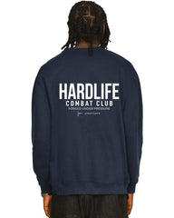 HardLife Combat Club Petrol Blue Sweatshirt