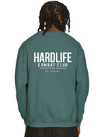 HardLife Combat Club Pine Green Sweatshirt
