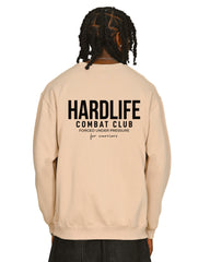 HardLife Combat Club Sand Sweatshirt