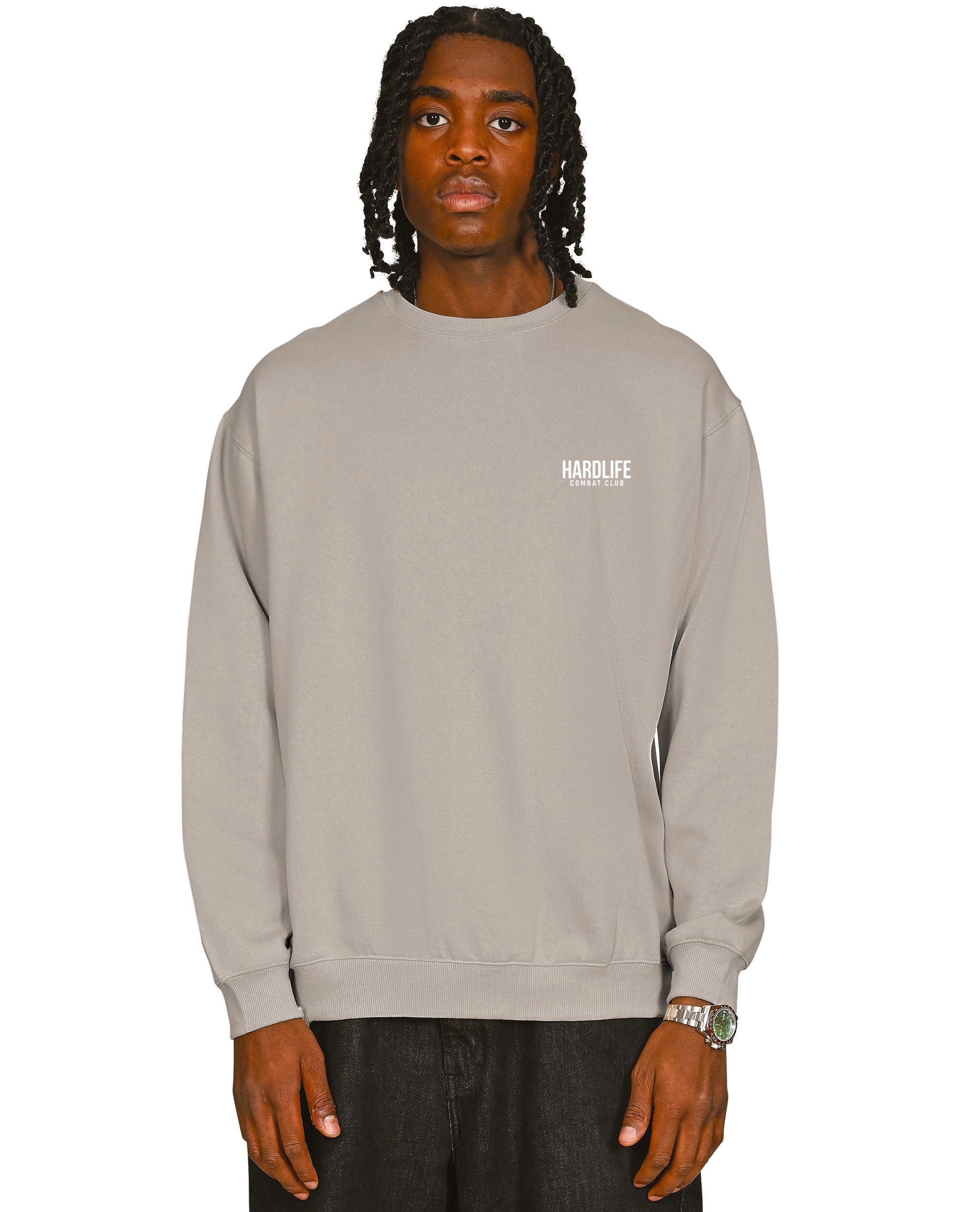 HardLife Combat Club Stone Sweatshirt