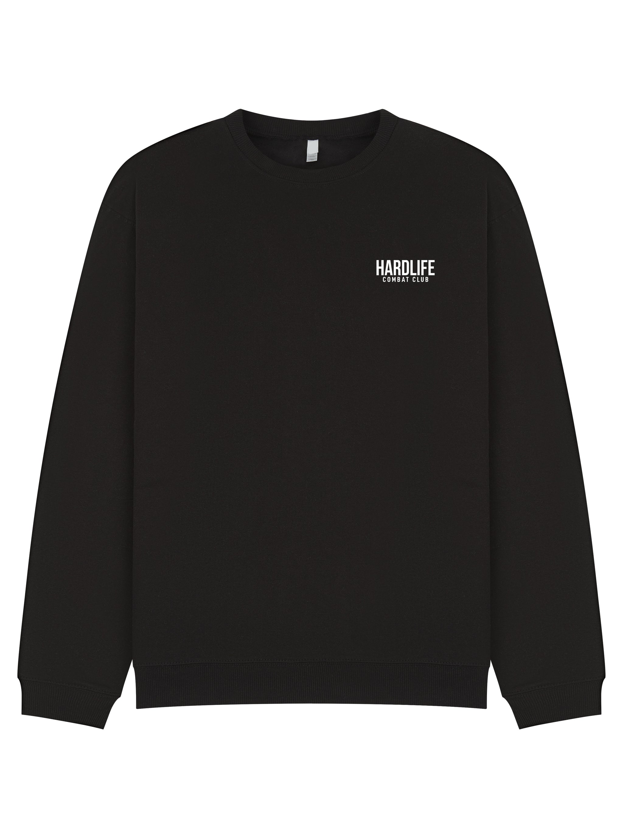 HardLife Combat Club Black Sweatshirt