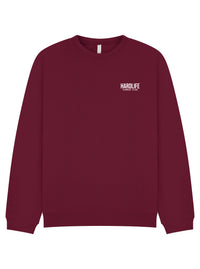 HardLife Combat Club Burgundy Sweatshirt