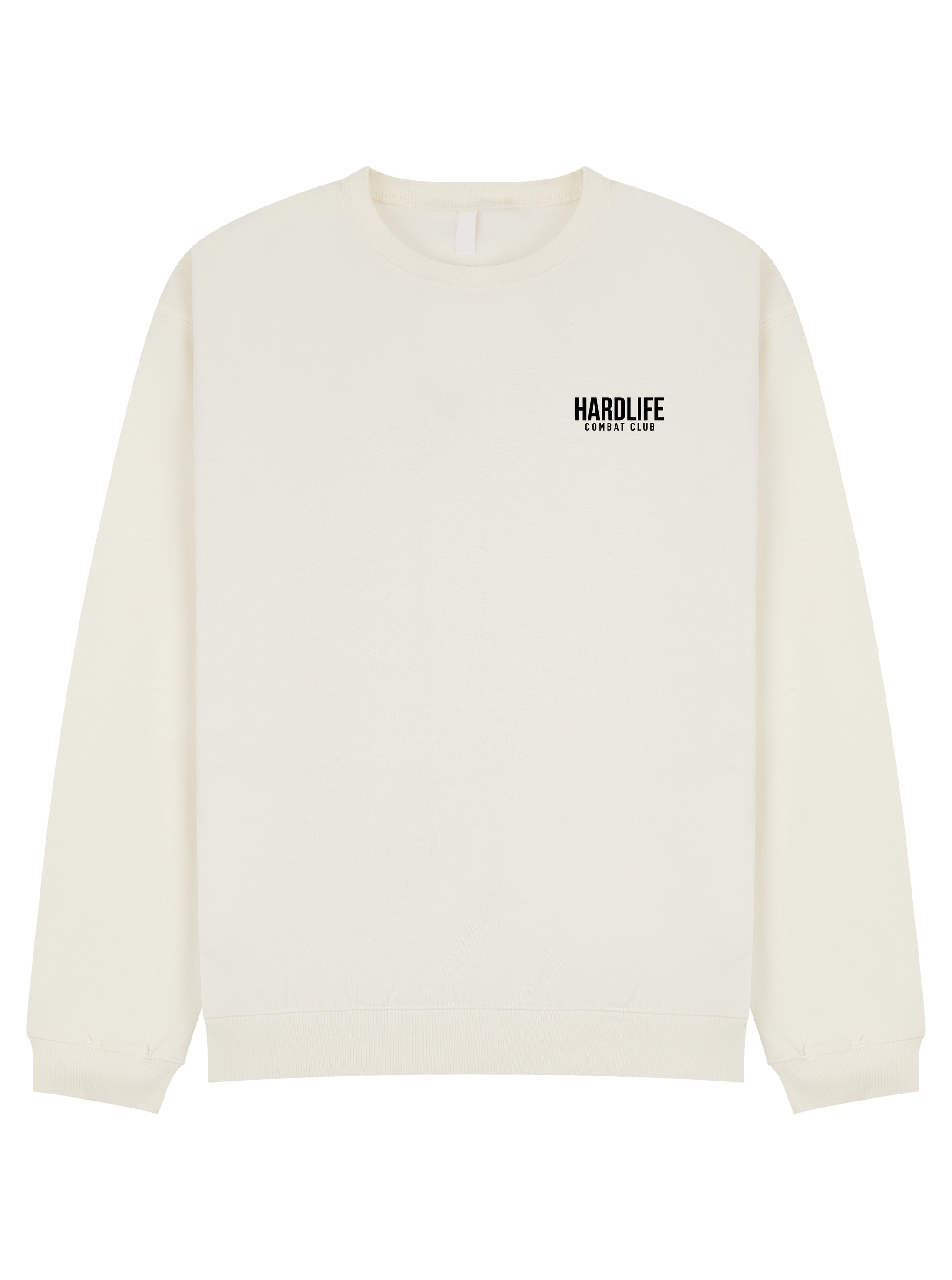 HardLife Combat Club Ecru Sweatshirt