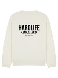 HardLife Combat Club Ecru Sweatshirt
