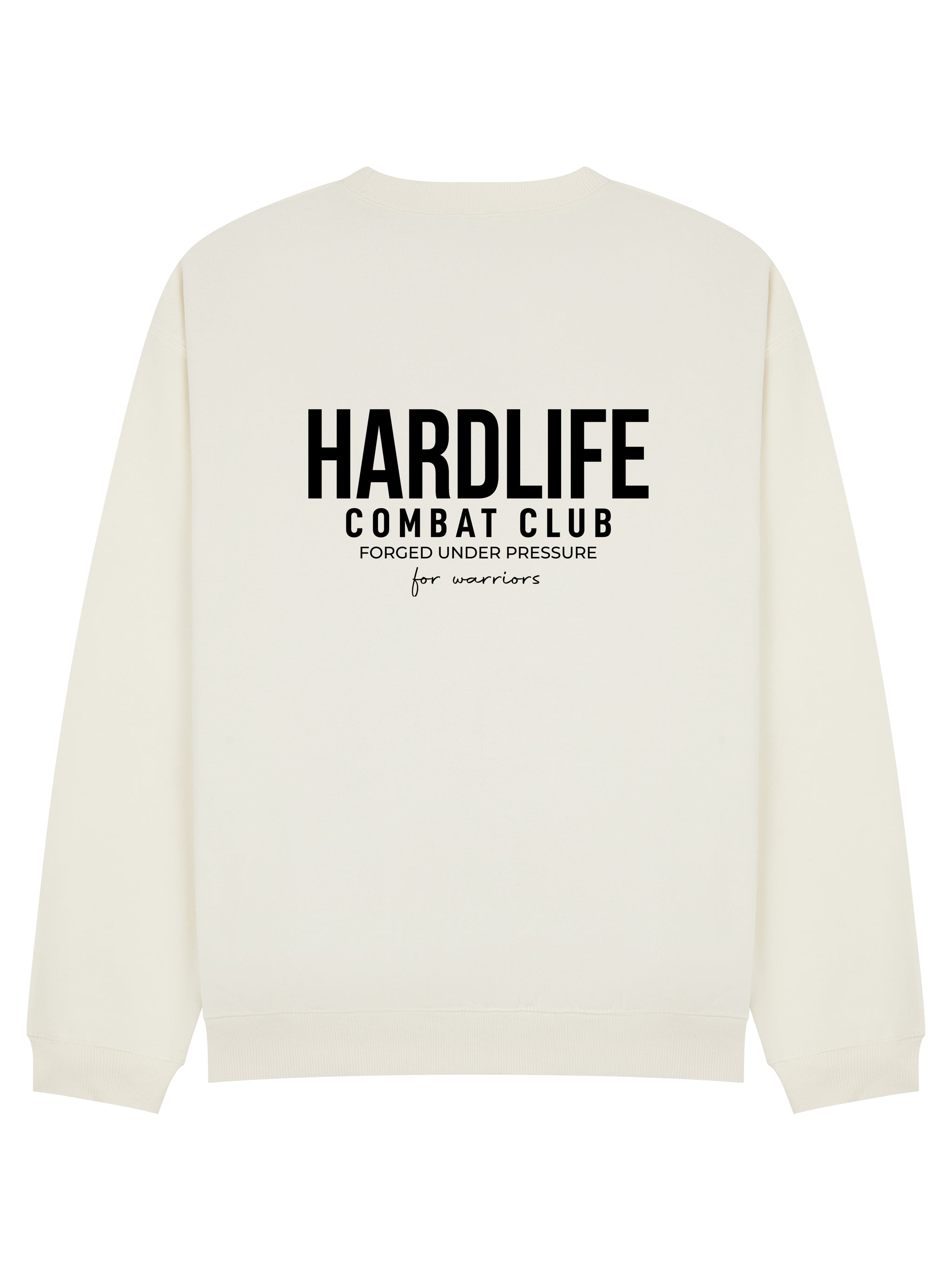 HardLife Combat Club Ecru Sweatshirt