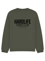 HardLife Combat Club Military Green Sweatshirt
