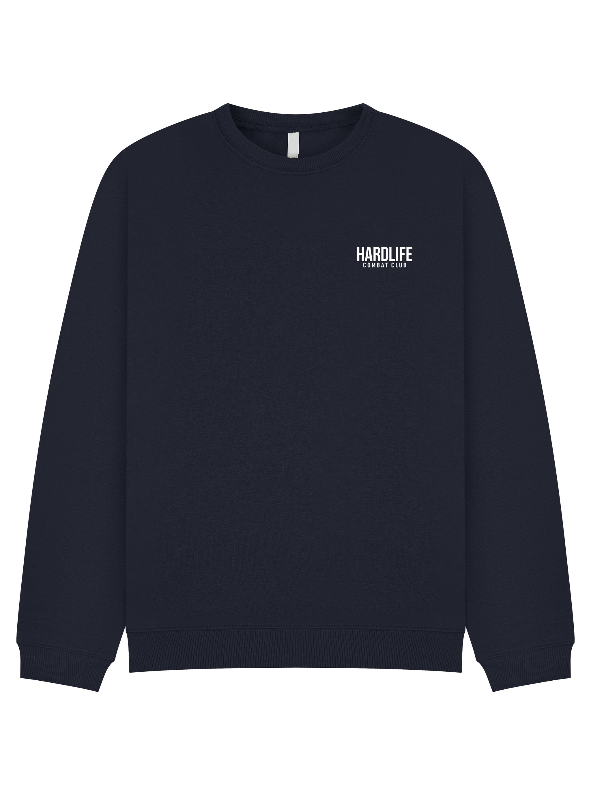 HardLife Combat Club Navy Sweatshirt