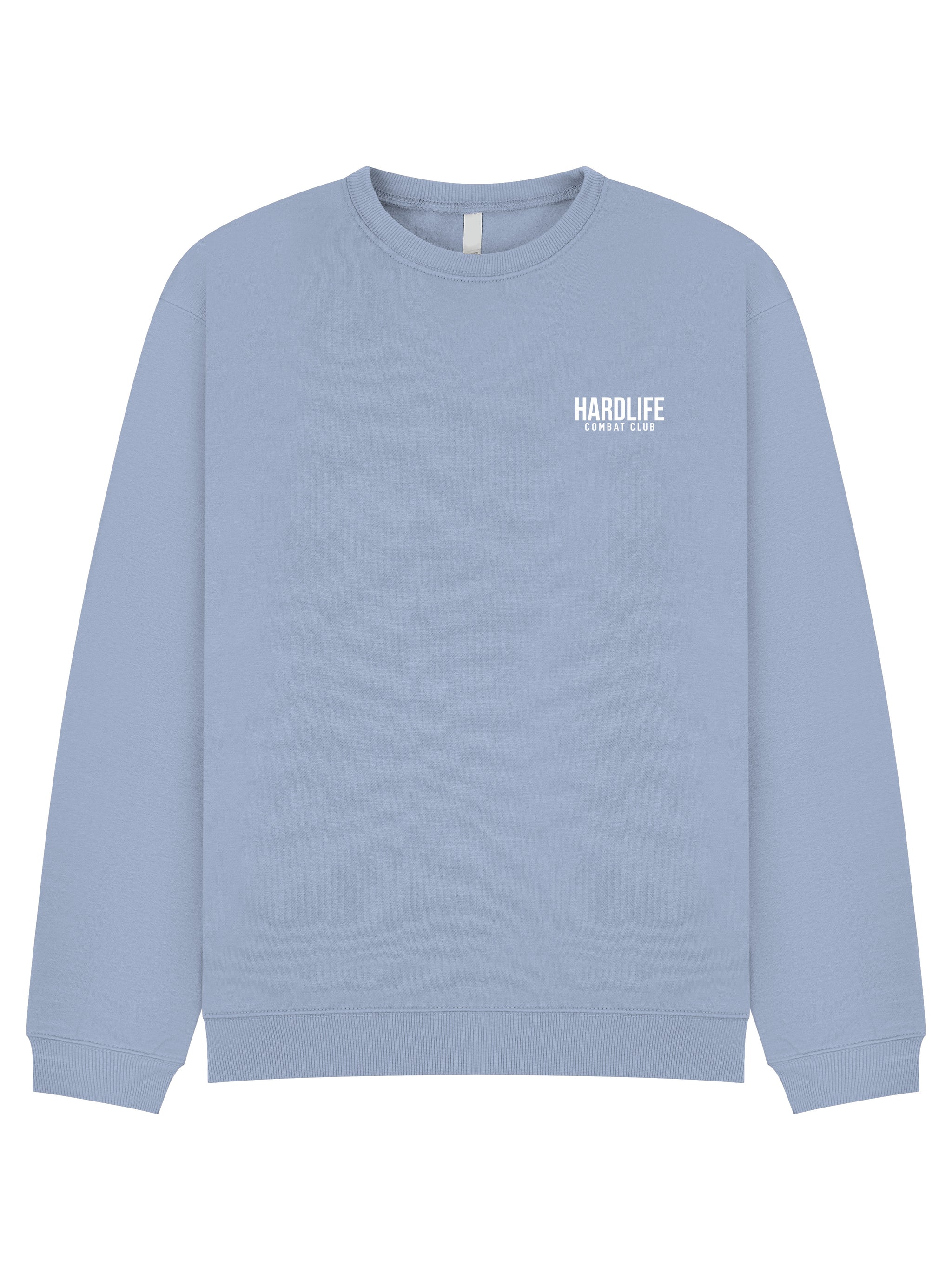 HardLife Combat Club Light Blue Sweatshirt