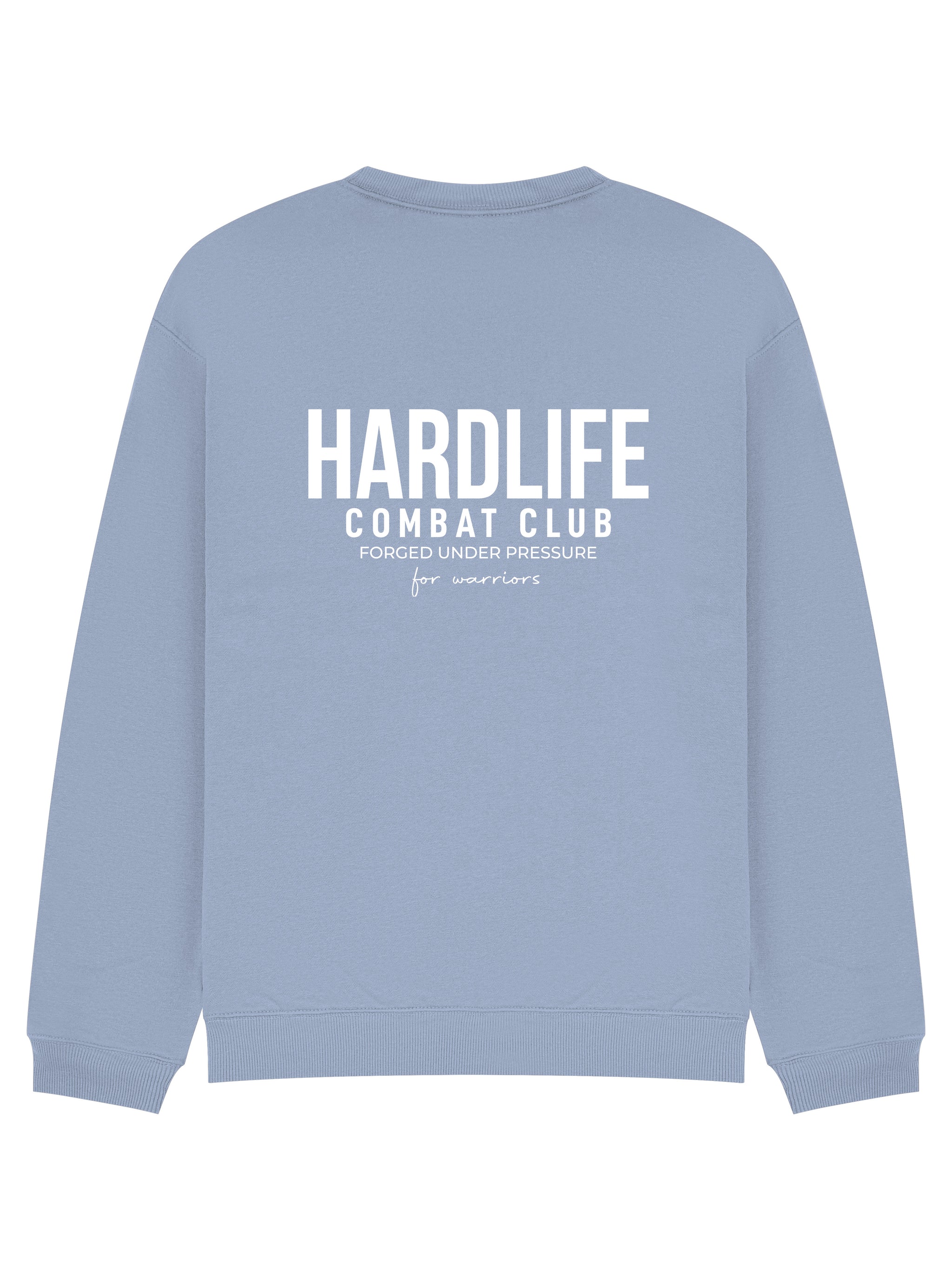 HardLife Combat Club Light Blue Sweatshirt