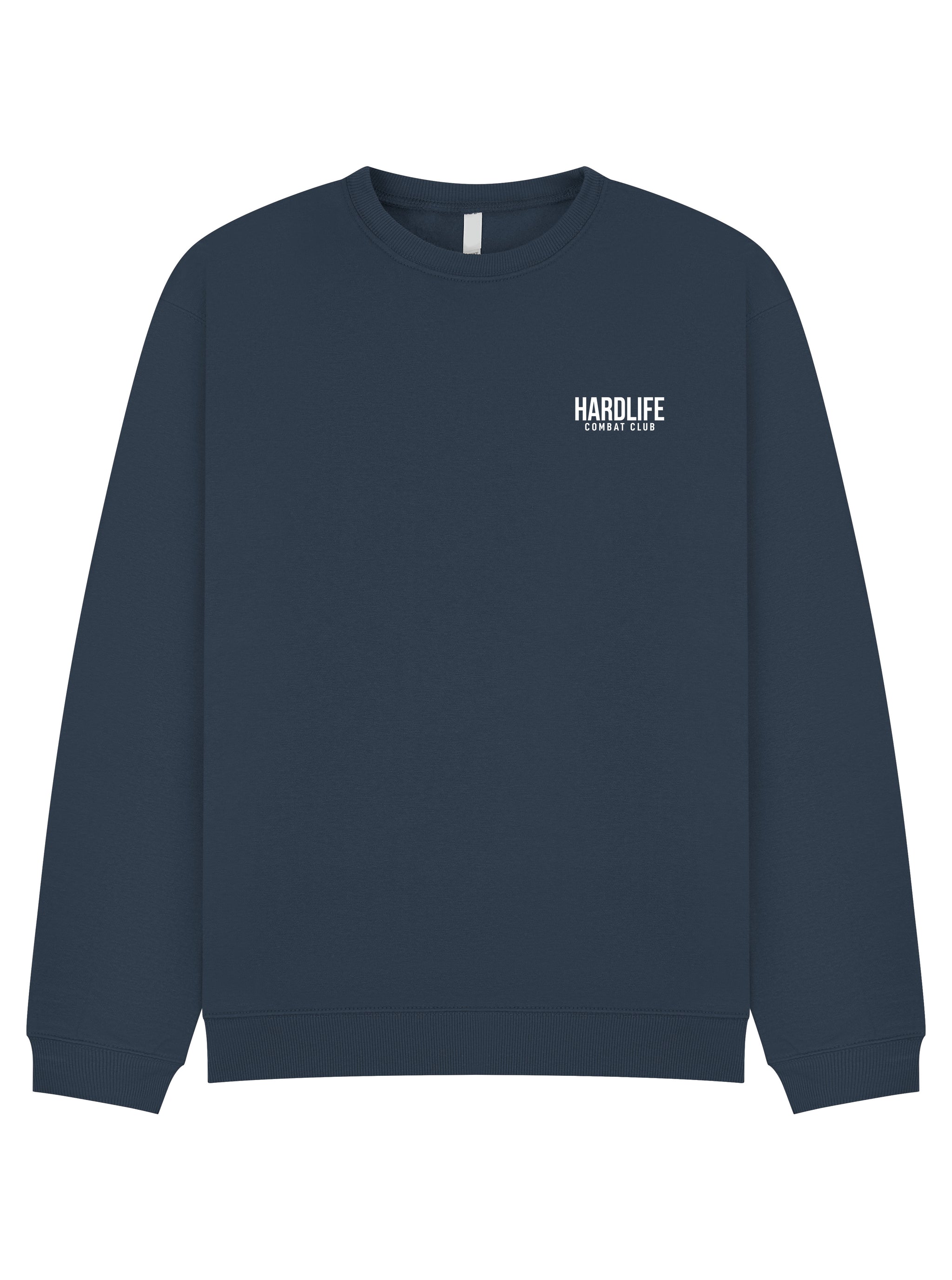 HardLife Combat Club Petrol Blue Sweatshirt