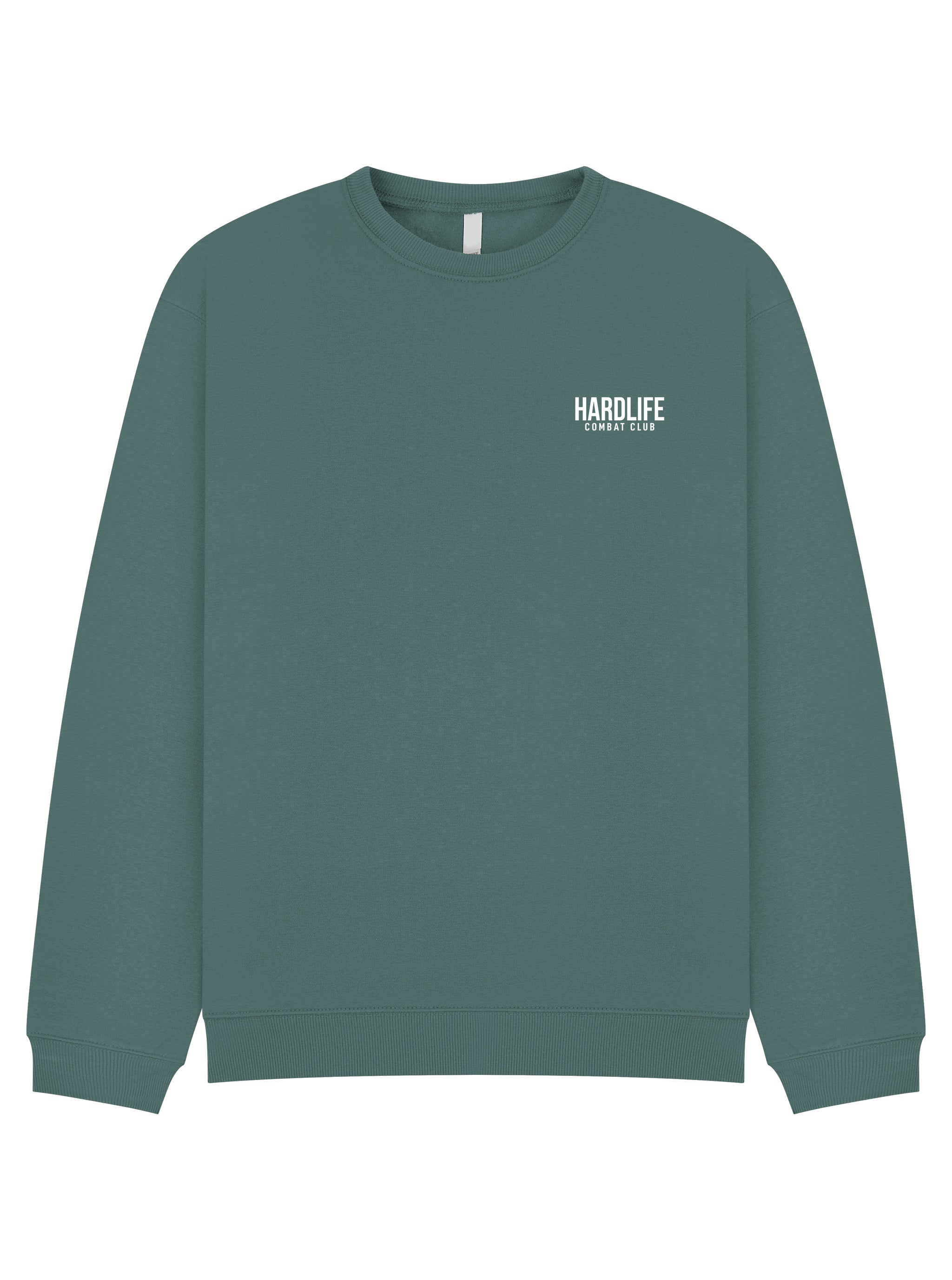 HardLife Combat Club Pine Green Sweatshirt