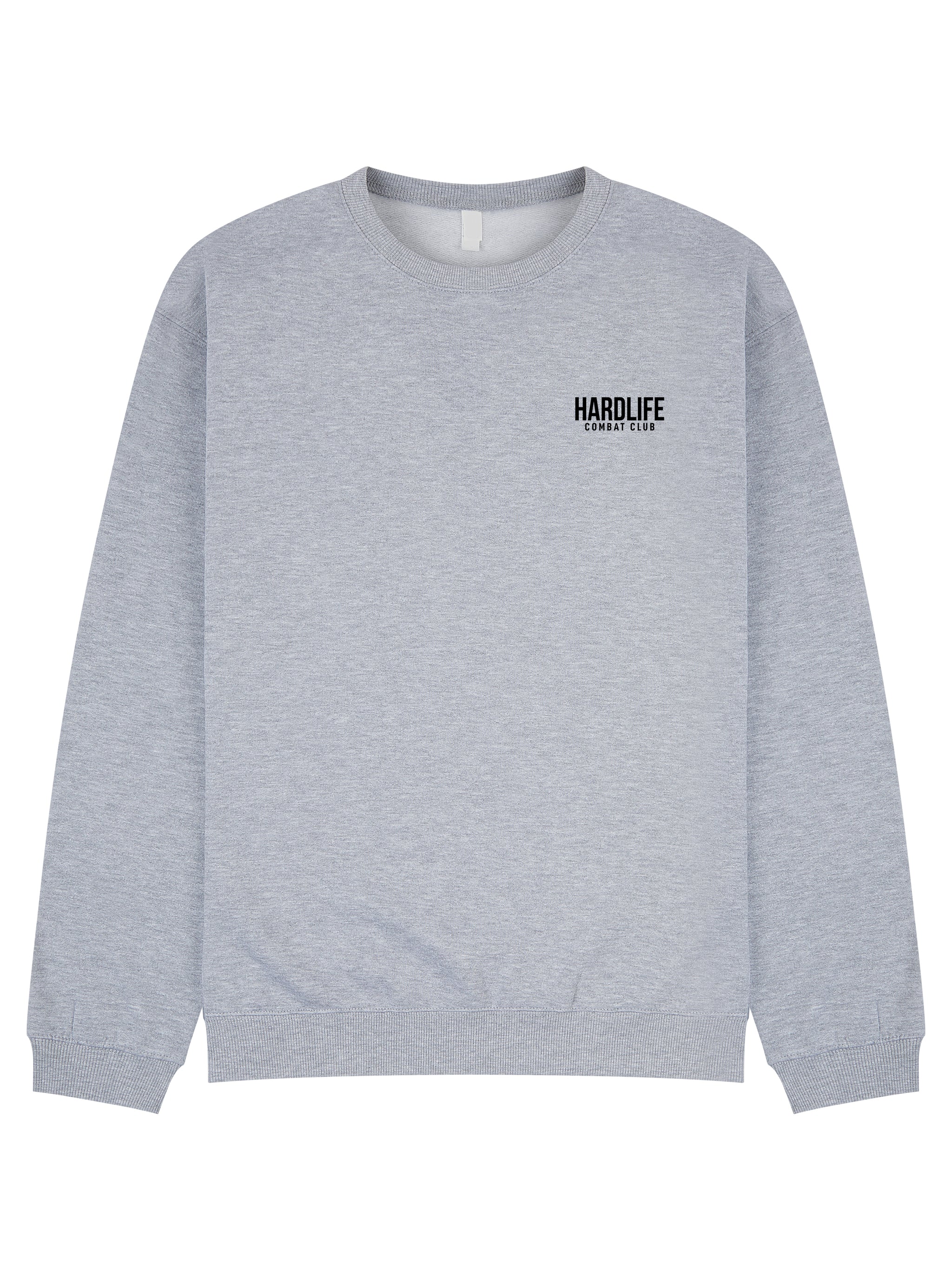 HardLife Combat Club Grey Sweatshirt