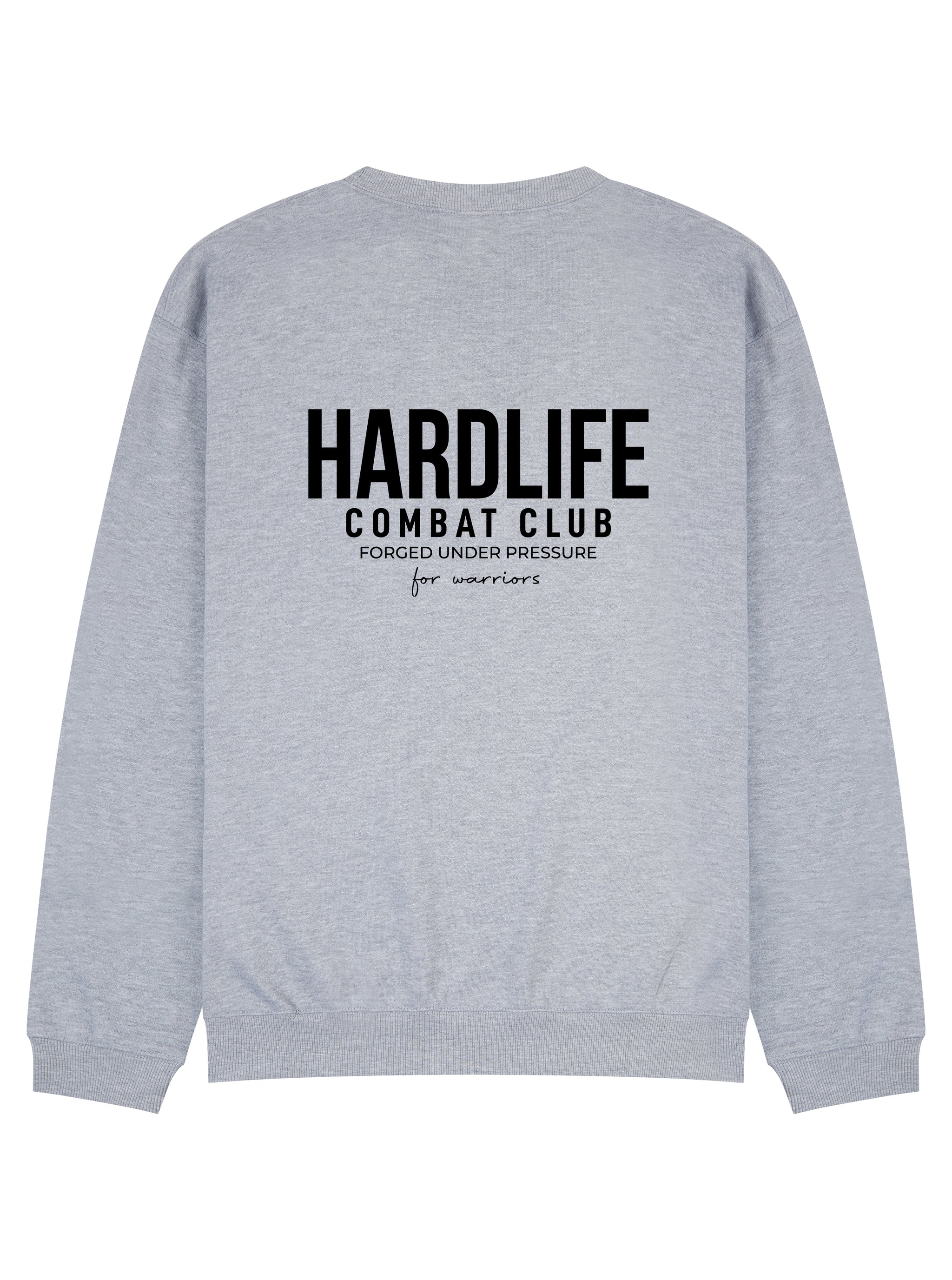 HardLife Combat Club Grey Sweatshirt