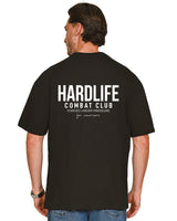 HardLife Combat Club Black Oversized T-Shirt