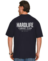 HardLife Combat Club Navy Oversized T-Shirt