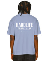 HardLife Combat Club Light Blue Oversized T-Shirt
